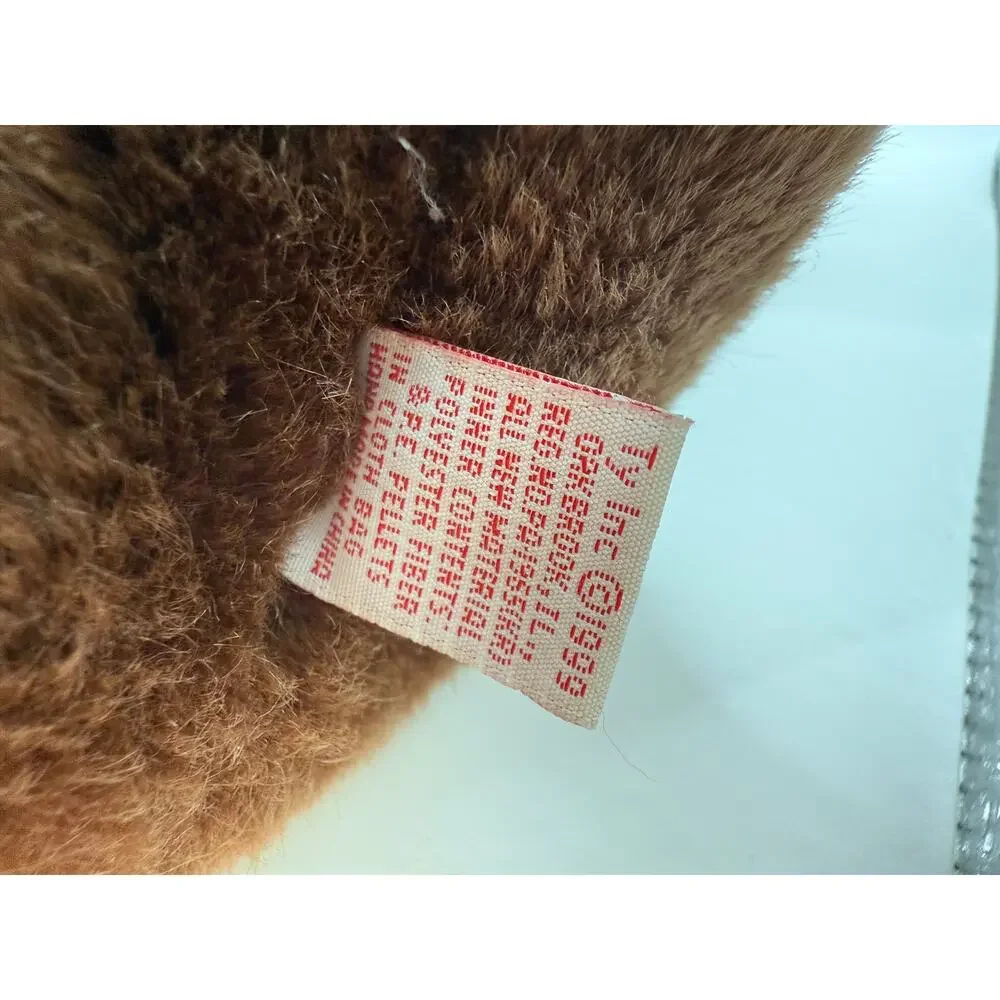 Vintage TY Beanie Buddies Chocolate‎ the Moose Plush Stuffed Animal